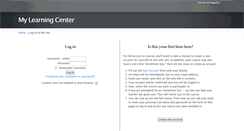 Desktop Screenshot of mylearningcenter.org